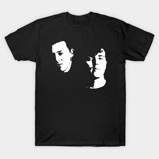 Tears For Fears pop art portrait T-Shirt by Christyn Evans